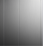 Detalhe em camadas metálicas